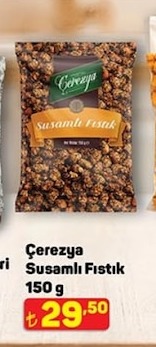 Çerezya Susamlı Fıstık 150 G