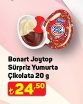 Bonart Joytop Sürpriz Yumurta Çikolata 20 G