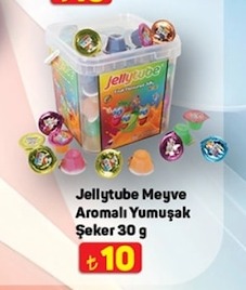Jellytube Meyve Aromalı Yumuşak Şeker 30 G