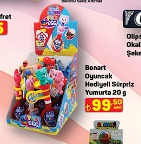 Bonart Oyuncak Hediyeli Sürpriz Yumurta 20 G