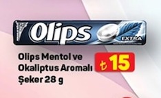 Olips Mentol Ve Okaliptus Aromalı Şeker 28 G