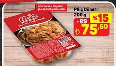 Lezita Piliç Döner 200 G