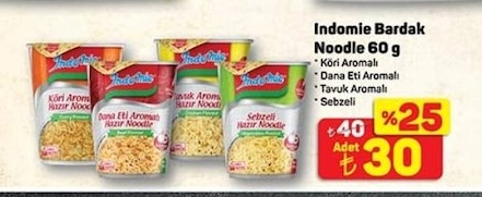 Indomie Bardak Noodle 60 G