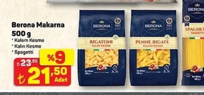 Berona Makarna 500 G