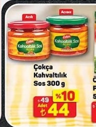 Çokça Kahvaltılık Sos 300 G