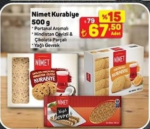 Nimet Kurabiye 500 G