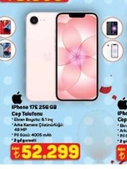 Iphone 17E 256 Gb Cep Telefonu