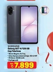 Samsung Galaxy A07 4/128 Gb Cep Telefonu