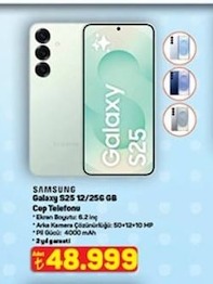 Samsung Galaxy S25 12/256 Gb Cep Telefonu