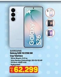 Samsung Galaxy S26 12/256 Gb Cep Telefonu