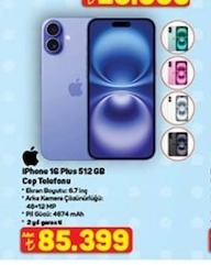 Iphone 1G Plus 512 Gb Cep Telefonu