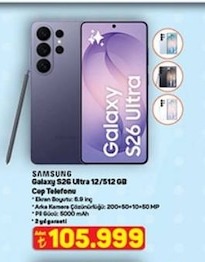 Samsung Galaxy S26 Ultra 12/512 Gb Cep Telefonu