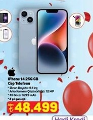 Apple Iphone 14 256Gb Cep Telefonu