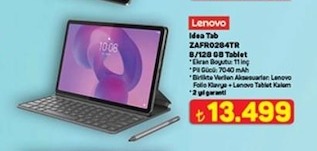 Lenovo Idea Tab Zafr0284Tr 8/128 Gb Tablet