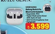 Samsung Galaxy Buds3 Fe Bluetooth Kulaklık