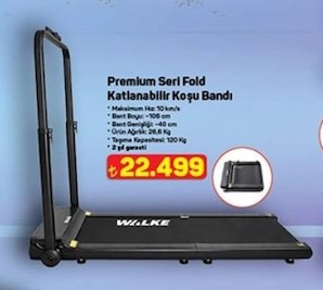 Premium Seri Fold Katlanabilir Koşu Bandı