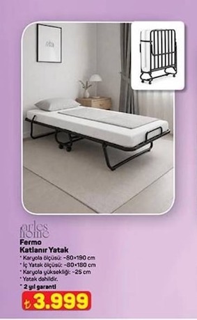 Fermo Katlanır Yatak