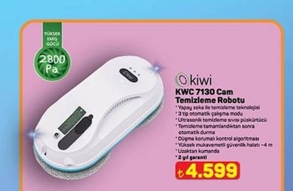 Kiwi Kwc 7130 Cam Temizleme Robotu