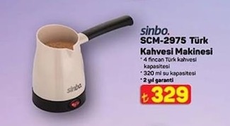 Sinbo Scm-2975 Türk Kahvesi Makinesi