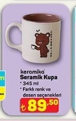Keramiko Seramik Kupa