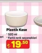 Plastik Kase 520 Ml