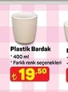 Plastik Bardak 400 Ml