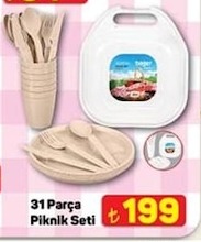 31 Parça Piknik Seti