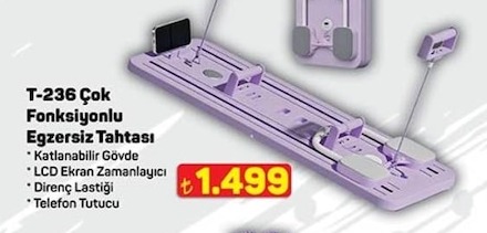 T-236 Çok Fonksiyonlu Egzersiz Tahtası