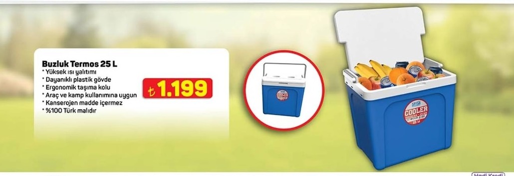 Buzluk Termos 25 L