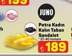 Juno Petra Kadın Kalın Taban Sandalet