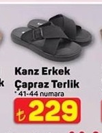 Kanz Erkek Çapraz Terlik