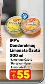Iff'S Dondurulmuş Limonata Özütü 200 Ml
