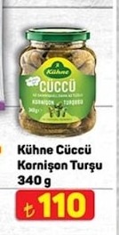 Kühne Cüccü Kornişon Turşu 340 G
