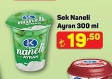Sek Naneli Ayran 300 Ml