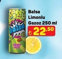 Balsa Limonlu Gazoz 250 Ml