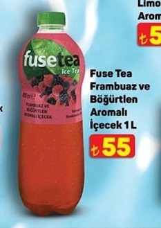 Fuse Tea Frambuaz Ve Böğürtlen Aromalı İçecek 1 L