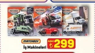 Matchbox İş Makineleri