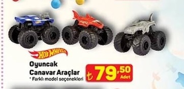 Oyuncak Canavar Araçlar