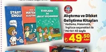Alıştırma Ve Dikkat Geliştirme Kitapları