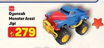 Oyuncak Monster Arazi Jipi