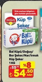 Doğuş Küp Şeker 1Kg