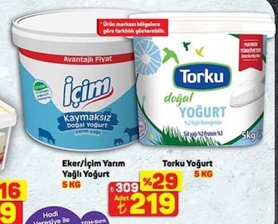 Torku Yoğurt 5Kg