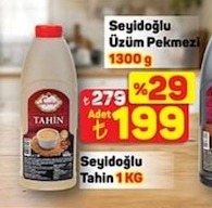 Seyidoğlu Üzüm Pekmezi 1300G