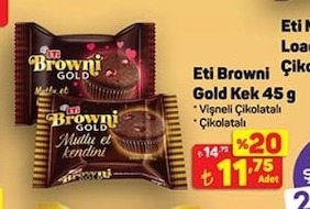 Eti Browni Gold Kek 45G