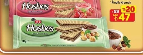 Eti Hoşbeş Gofret 142 G