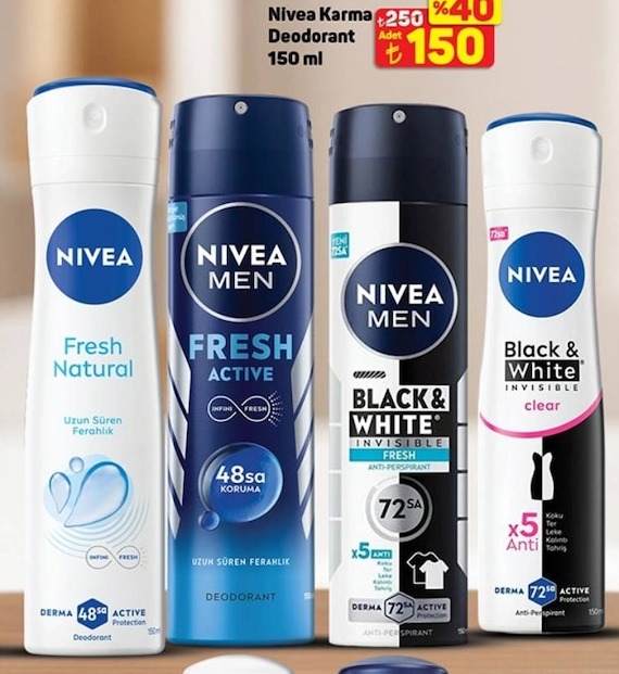 Nivea Karma Deodorant 150 Ml