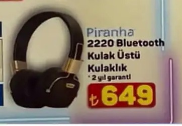 Piranha 2220 Bluetooth Kulak Üstü Kulaklık