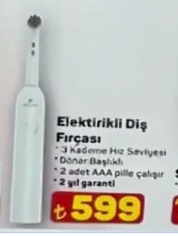 Elektrikli Diş Fırçası