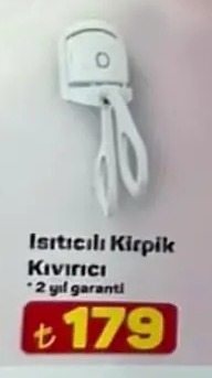 Isıtıcılı Kirpik Kıvırıcı