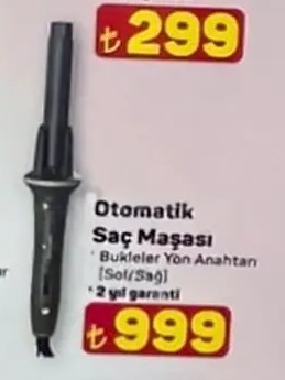 Otomatik Saç Maşası Bukleler Yön Anahtarlı